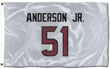 White Houston Texans Will Anderson Jr.   Flag (3 X 5)