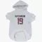 White Houston Texans Xavier Hutchinson   Dog & Cat Pet Hoodie