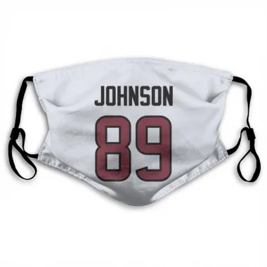 White Houston Texans Xavier Johnson   Face Mask