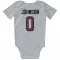 White Houston Texans Xavier Johnson   Newborn & Infant Bodysuit