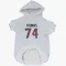 White Houston Texans Zach Thomas   Dog & Cat Pet Hoodie