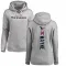 Women's Jared Wayne Houston Texans Pro Line Ash Backer Pullover Hoodie