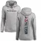 Women's Jarrett Patterson Houston Texans Pro Line Ash Backer Pullover Hoodie