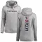 Women's Jayden Peevy Houston Texans Pro Line Ash Backer Pullover Hoodie