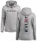 Women's J.J. Taylor Houston Texans Pro Line Ash Backer Pullover Hoodie