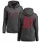 Women's Mario Edwards Jr. Houston Texans Pro Line by Branded Ash One Color Pullover Hoodie