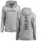 Women's Russ Yeast Houston Texans Pro Line Ash Backer Pullover Hoodie