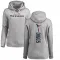 Women's Stefon Diggs Houston Texans Pro Line Ash Backer Pullover Hoodie