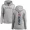 Women's Tremayne Anchrum Jr. Houston Texans Pro Line Ash Backer Pullover Hoodie