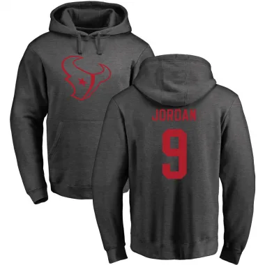 Youth Brevin Jordan Houston Texans Pro Line by Branded Ash One Color Pullover Hoodie